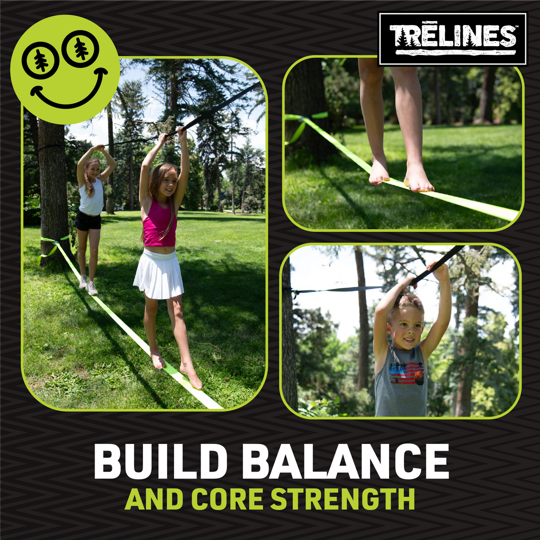 Klassische Slackline – 50 Fuß.