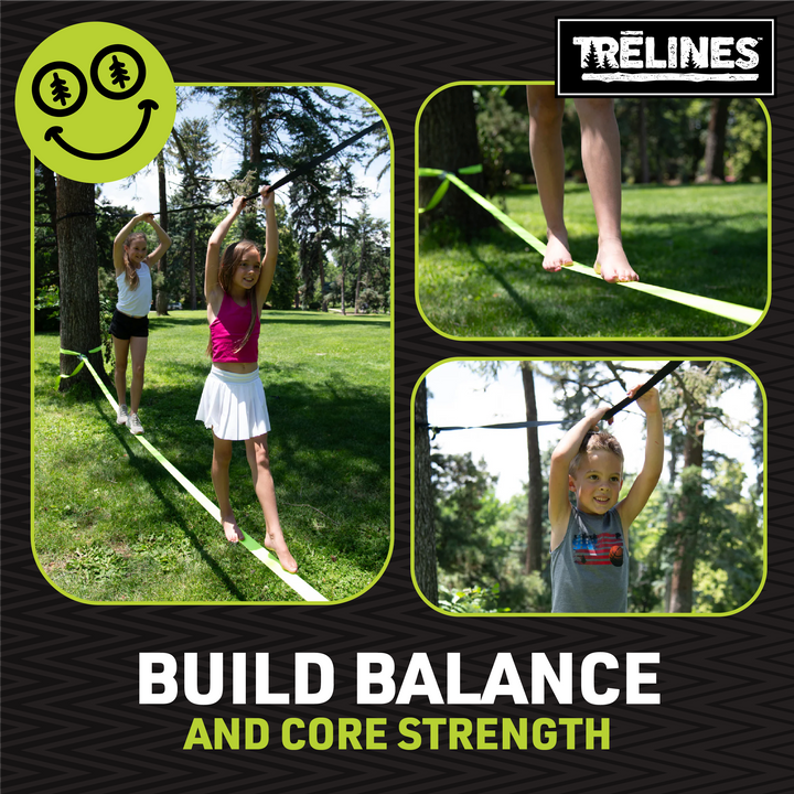 Klassische Slackline – 50 Fuß.