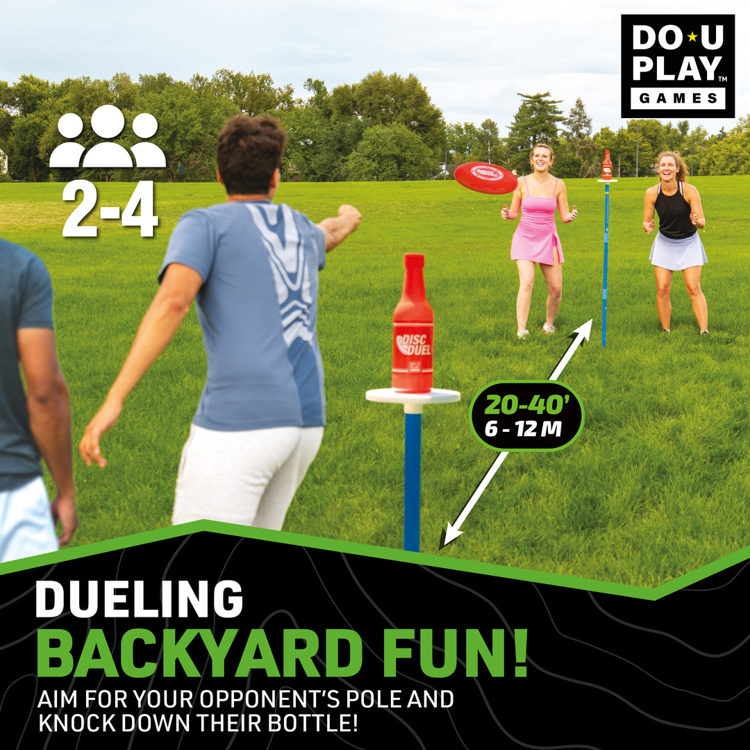 Ultimate Party Game Combo - BashNet and Disc Duel