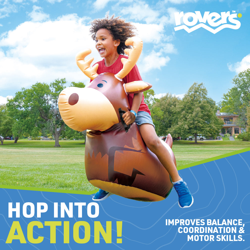 Outdoor Moose Inflatable Ride on Toy: Ultimate Fun for Kids!