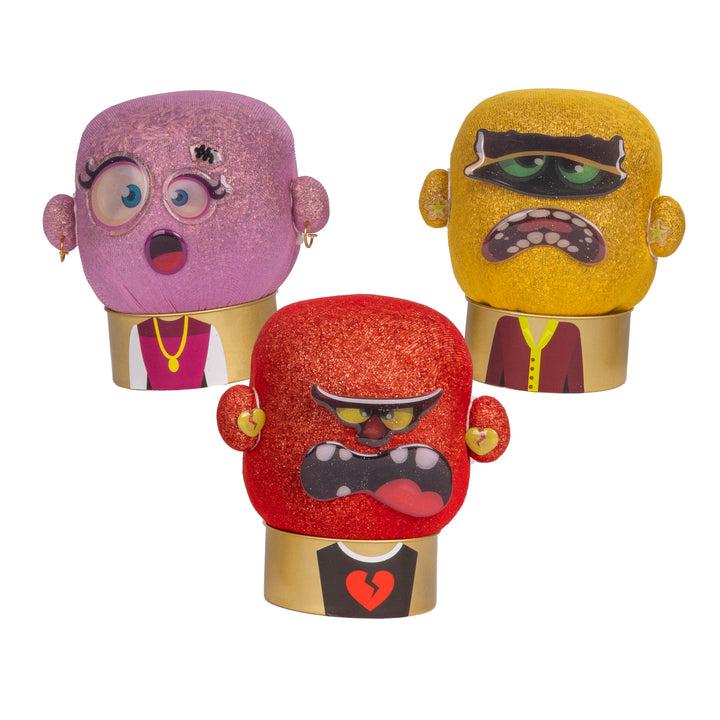 Plant Pals 3 Pack - Mary, Annie, & Sandra | Grow real grass hair to style and cut!